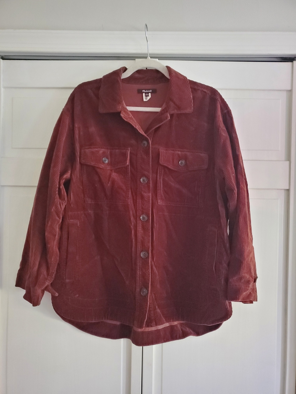 Madewell Yorkwell Corduroy Shirt Jacket Women's M